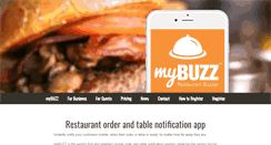 Desktop Screenshot of mybuzzapp.com