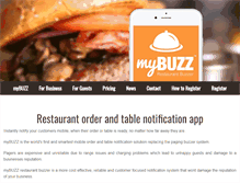 Tablet Screenshot of mybuzzapp.com
